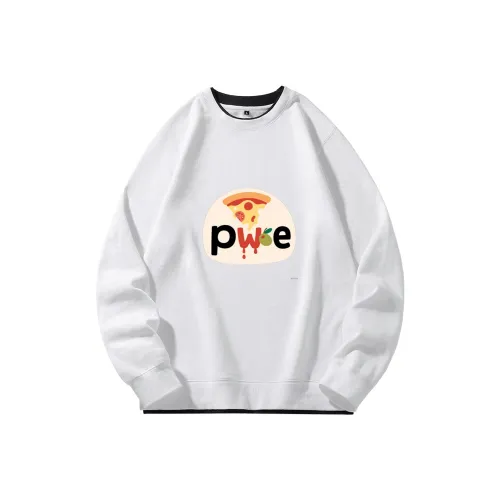 PWUE Белый Унисекс Свитшоты