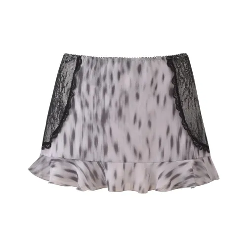 I.AM.GIA COLETTE LACE PANEL MINI SKIRT Повседневные короткие юбки Женские