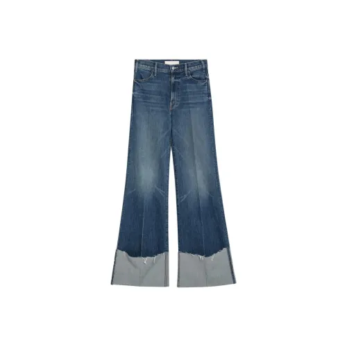 MOTHER Blue Women's Jeans MOTHER Синий Женские Джинсы