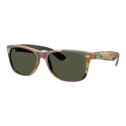 RayBan Nylon OVAL SUNGLASSES Унисекс Камуфляж