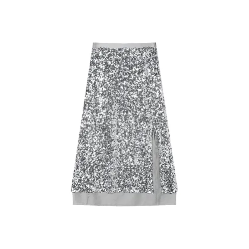 LOUISY AO Повседневный Длинный Юбка Женские