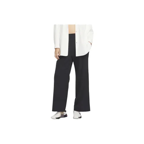 Nike Dri Fit SS25 Повседневные брюки Женские Черный Темный дымчато-серый