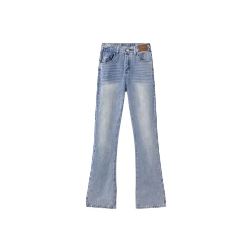 OKUS Лето Ice Silk Jeans Unisex