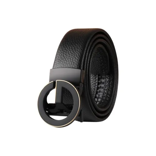 Devanro Ремни из натуральной коровьей кожи мужские 3,5 см