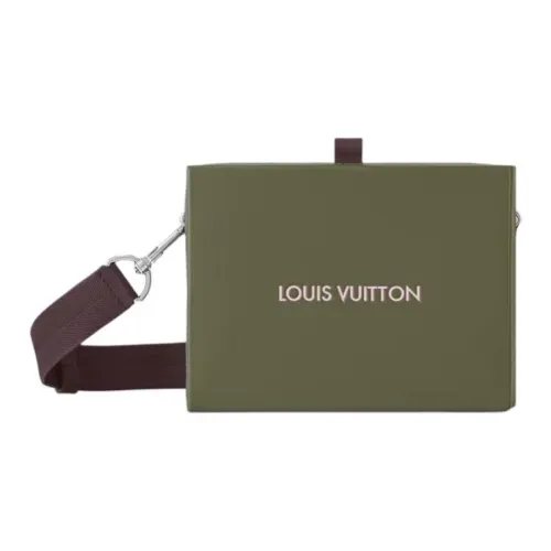 LOUIS VUITTON SHOPPER Коровья кожа Сумка через плечо Мужская Зеленая