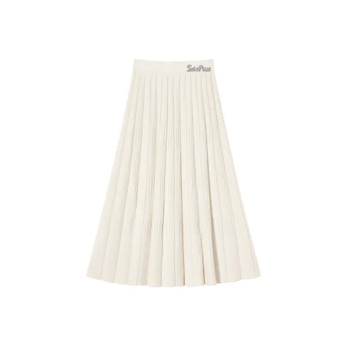 SOIE Женские Повседневные Длинные Юбки