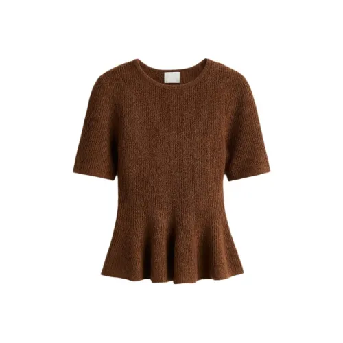 H M Коричневый Женский Трикотаж