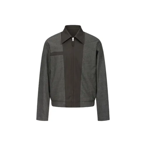 BANKONGSHAN Коричневый Унисекс Куртки