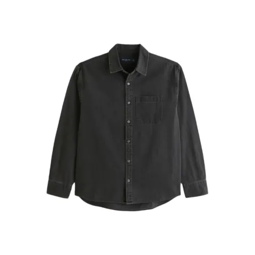 Abercrombie＆Fitch Черные Мужские Рубашки