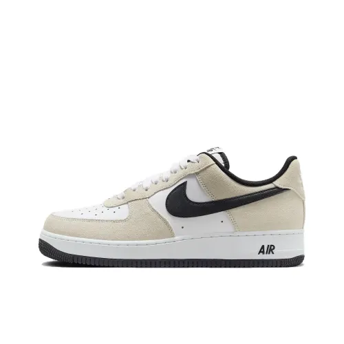 Nike Air Force 1 Slip Resistant Abrasion Resistant Низкий Топ Скейтбординг Кроссовки Мужские Белый Коричневый