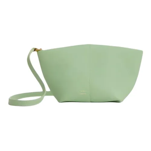 MANSUR GAVRIEL Телячья кожа Сумка через плечо Женская Зеленая