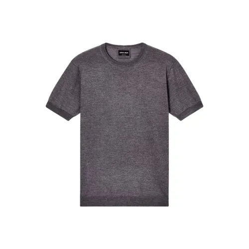 GIORGIO ARMANI Серый Мужской T-Рубашки