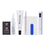 Твердый патч 30 г + раствор для удаления + инструмент + сумка + односторонний свет