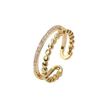 JKEM Цирконовые кольца из сплава женские