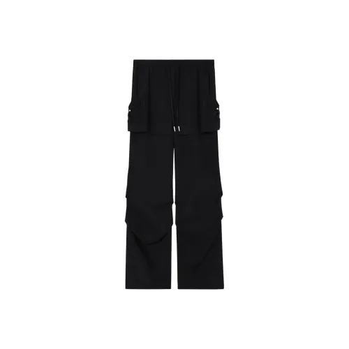 LOUISY AO Черные Женские Карго Брюки