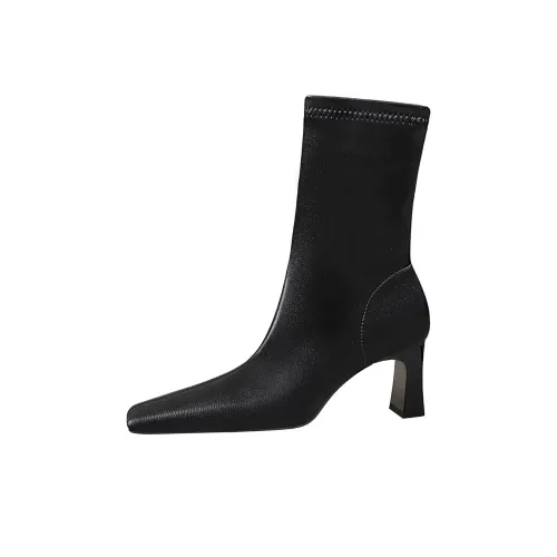 QITUMAUL Ботильоны 6 см Женские Черные