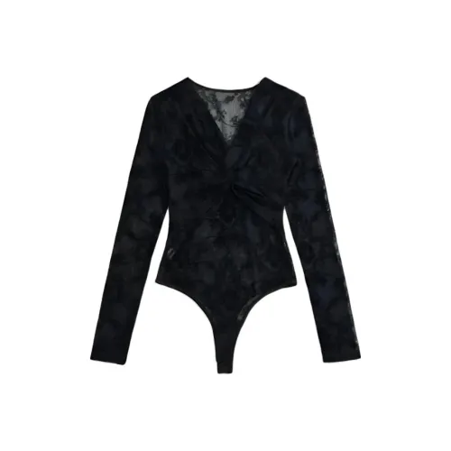 Mu Qingqing Черные Женские T-рубашки