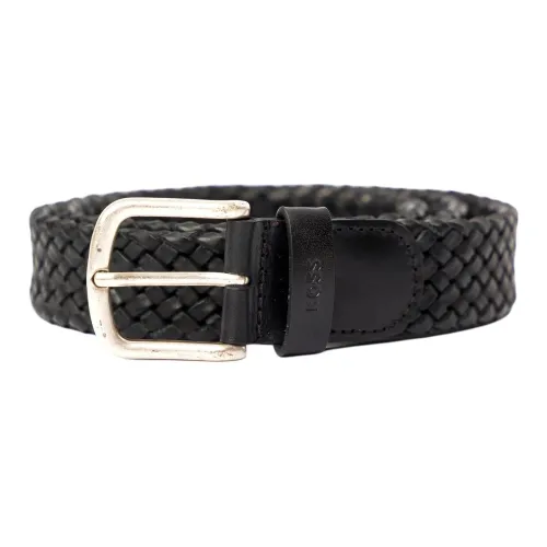 Hugo Boss Телячья кожа Кожаные ремни Мужской Черный 3,5CM