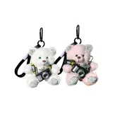 GJ349+GJ350 Ромб Shiro Медвежонок с Фототехникой + Ромб Little Розовый Медвежонок с Фототехникой