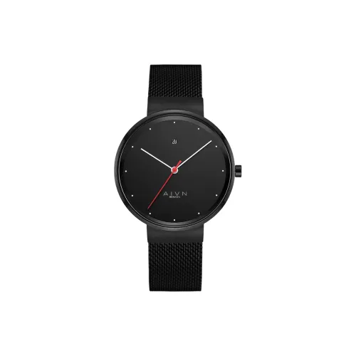 AIVN BENKEN Кварцевый механизм стальной ремешок мужские часы черный циферблат