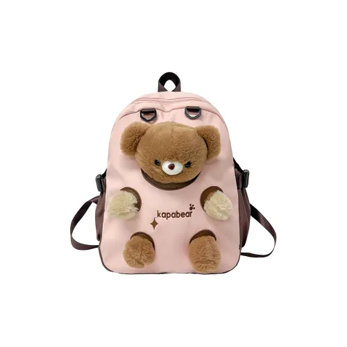 BUBM Композитная ткань Рюкзак Женские Розовый Желтый