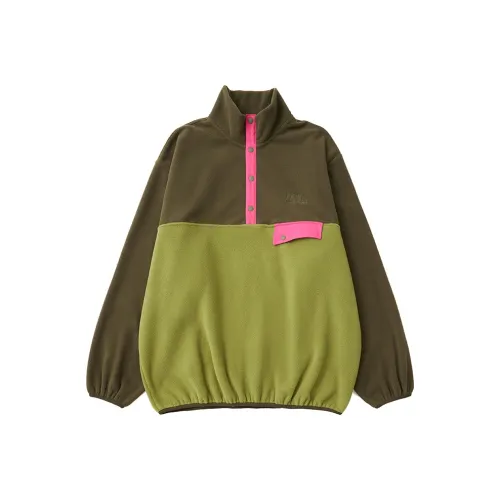 Norybrand Color Block Patchwork Sweatshirt Unisex