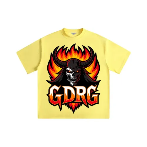 GDRG Желтый Унисекс T-рубашки