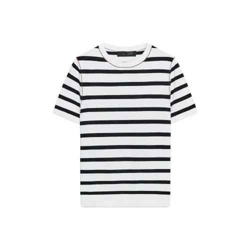 ZARA Полосы Женские T-рубашки