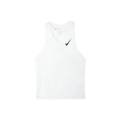 nike Бег Майка Мужская Белая