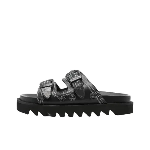 Toga Pulla Слипоны Женские Черные