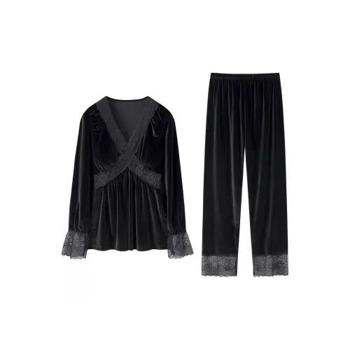 Qiao Ni Tong Пижамный комплект Женские Ночной Небесный