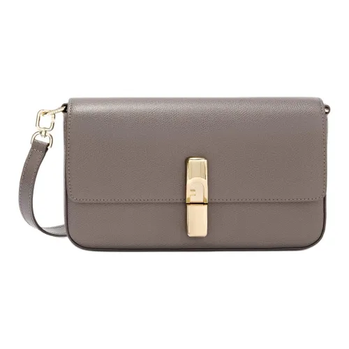 Furla Кожа Сумка через плечо Маленькая Женская Городская Серый