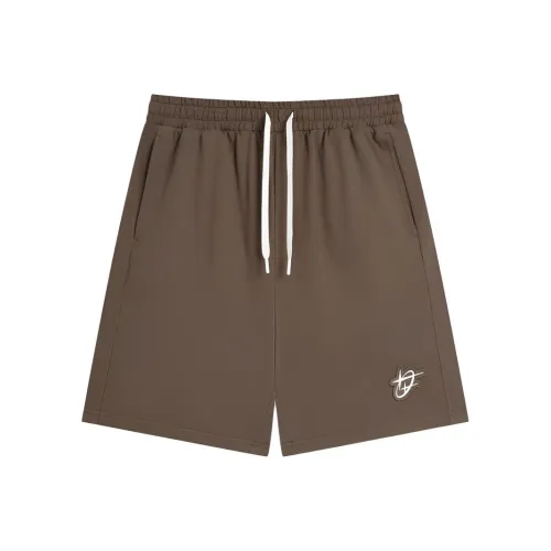 XTEP Повседневные шорты женские кофейно-коричневого цвета