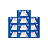 Ночные прокладки для гигиены 338 мм, 8 штук/упаковка * 9 + Ночные прокладки для гигиены 338 мм, 4 штук/упаковка