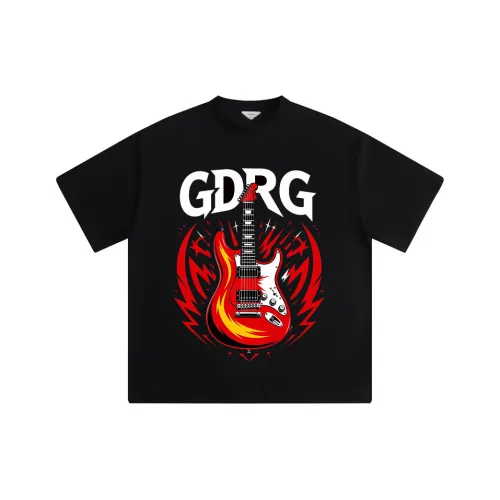 GDRG Черный Унисекс T-рубашки