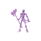 Фигурка скелета Joint фиолетового цвета