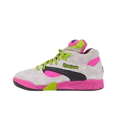 Reebok Court Victory Pump Casual Мужской Серый Розовый Черный