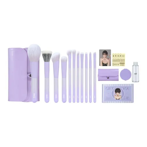 MSQ x Oni 11 шт. Легкие в использовании кисти для макияжа дружественные к коже для контуринга мягкие с деталями подходящие для тени