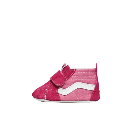 VANS SK8 HI Высокие кеды Обувь для малышей Розовая Infant и Toddler