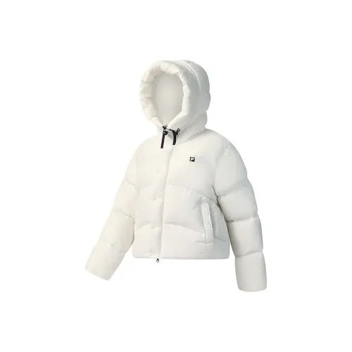 FILA Фитнес Пуховик Женский Cloud White
