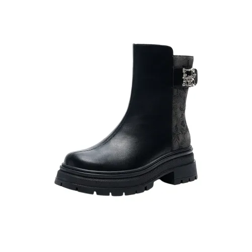 HR Ботильоны Черные Женские