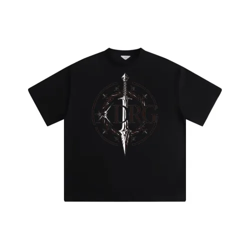 GDRG Черный Унисекс T-рубашки