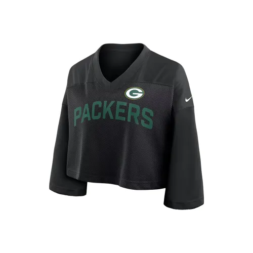 Nike Clothing Черный Женский Короткий Топ