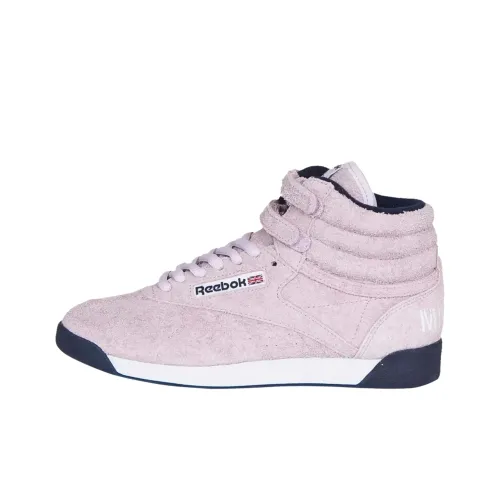 Milkfed x Reebok Freestyle High Топ Скейтборд Кроссовки Женские Фиолетовые