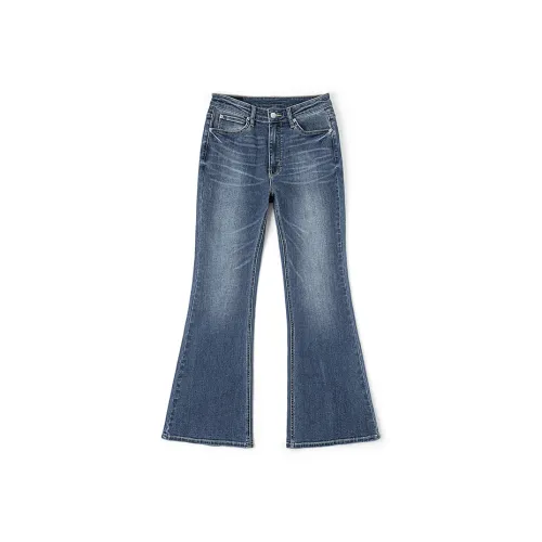 Lee Medium Blue Women's Jeans Ли Мидни Блу Женский Джинсы