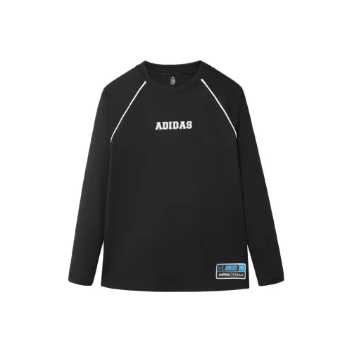 Adidas Черный Унисекс Футболки