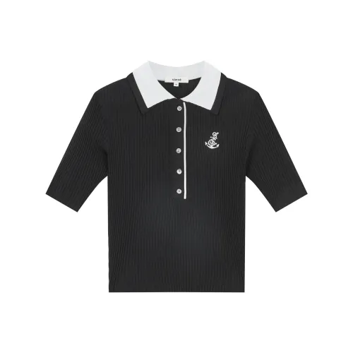 Sanse Черное Женское Поло