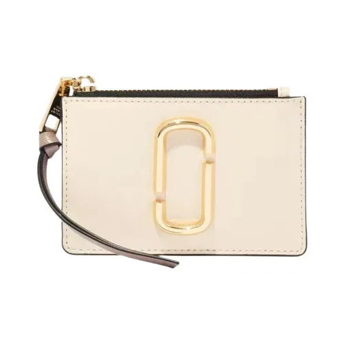 MARC JACOBS Snapshot Saffiano кожа кошелек женский экрю