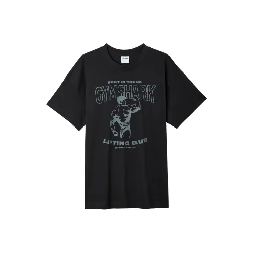 GYMSHARK Черные Мужские T-рубашки