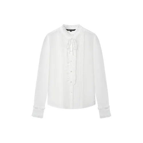 Teenie Weenie Айвори Белые Женские Рубашки